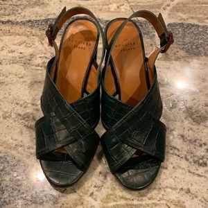 Very gently worn Sezane sandals